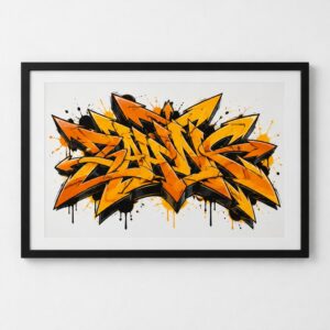 Print graffiti